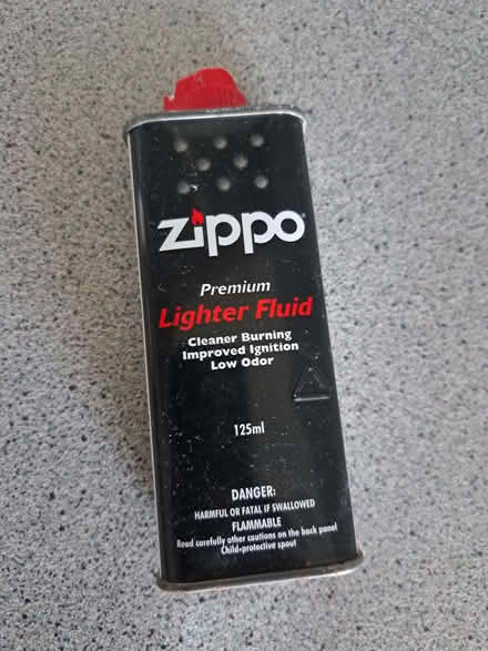 Photo of free Lighter fluid, approx 50ml remaining (Caversham RG4) #1