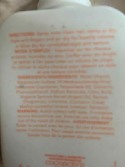 Photo of free Texture and thicken hair spray (Brockley SE4) #2