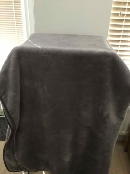 Photo of free Large Grey Fur Throw (Glenrothes KY7) #1