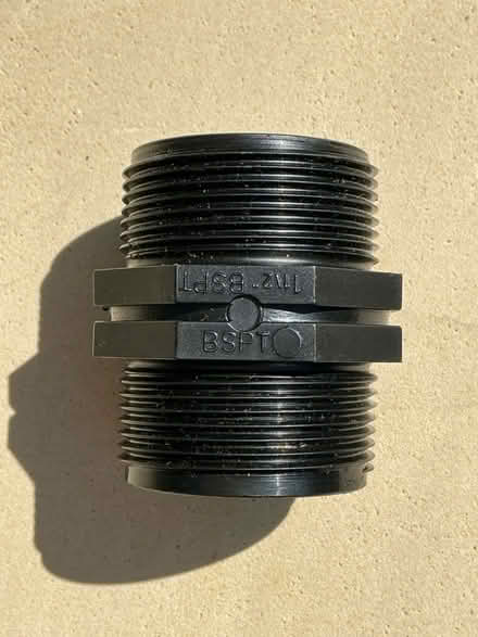 Photo of free HydroSure Nipple - 1 1/2'' BSP Male to 1 1/2'' BSP Male (Weybridge KT13) #1