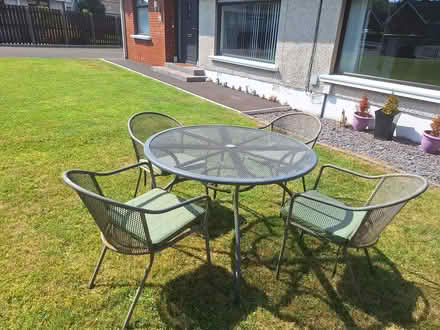 Photo of free Garden table and 4 chairs BT36 (Glengormley BT36) #1