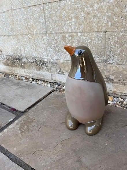 Photo of free Penguin garden ornament (Weston) #1