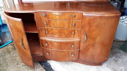 Photo of free Walnut sideboard (Hengoed SY10) #1