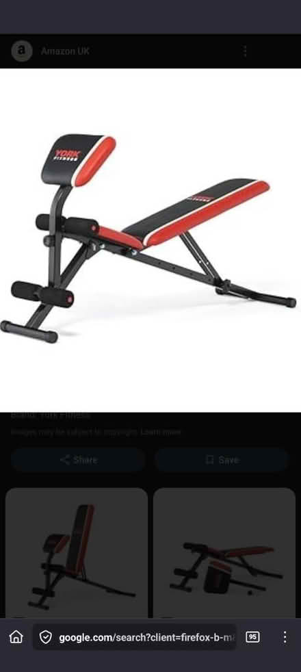 Photo of free York weight bench (Hanworth) #1