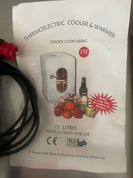 Photo of free Nikkai car fridge (Cookham Rise SL6) #2