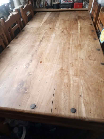 Photo of free Dining table and chairs (Keighley) #1
