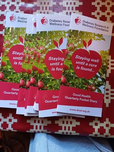 Photo of free 13 quarterly diaries for diabetics (Burslem ST6) #2