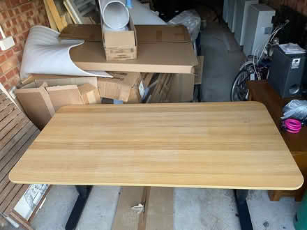 Photo of free IKEA Sit Stand Desk (Brockworth) (GL3, Brockworth) #1
