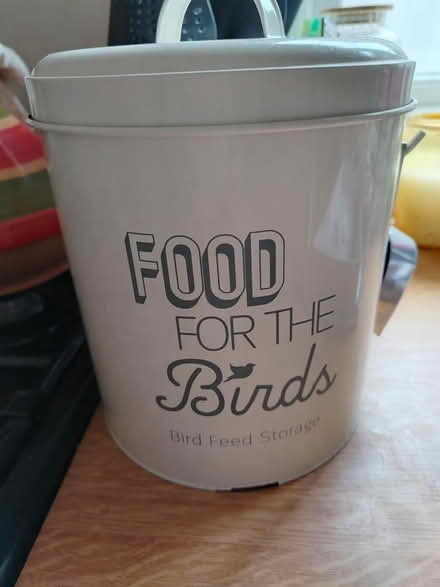 Photo of free Bird seed tin (Walsall WS2) #1