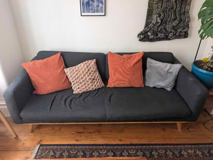Photo of free Navy Blue Sofa - Must Go Tomorrow (SE5) #2