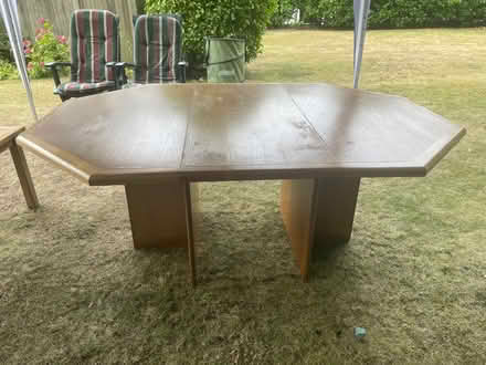 Photo of free Heals of London Octagonal light oak dining table (Penn HP10) #2
