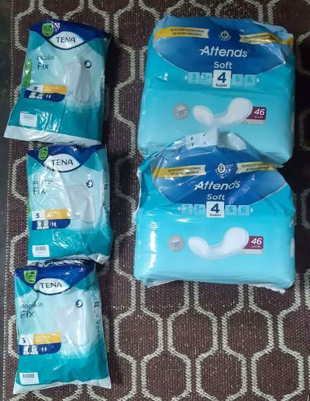 Photo of free Continence products (Crookesmoor S6) #1