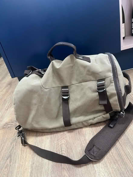 Photo of free Brown canvas hold-all (Tooting SW17) #3