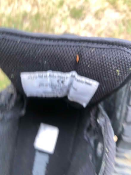 Photo of free Size 8 black steel capped boots (Abingdon OX14) #3