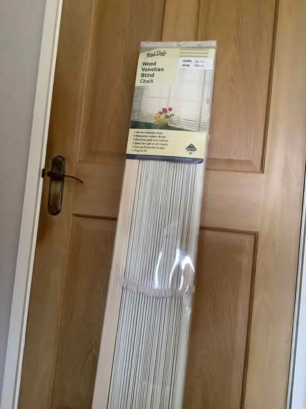 Photo of free New wood Venetian blind (Whitchurch, Bristol) #1