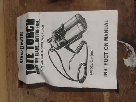 Photo of free Oxy-propane welding torch (Fareham PO15) #3