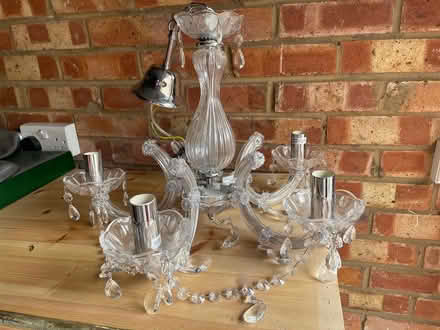 Photo of free 5 arm chandelier light (GL3, Brockworth) #2