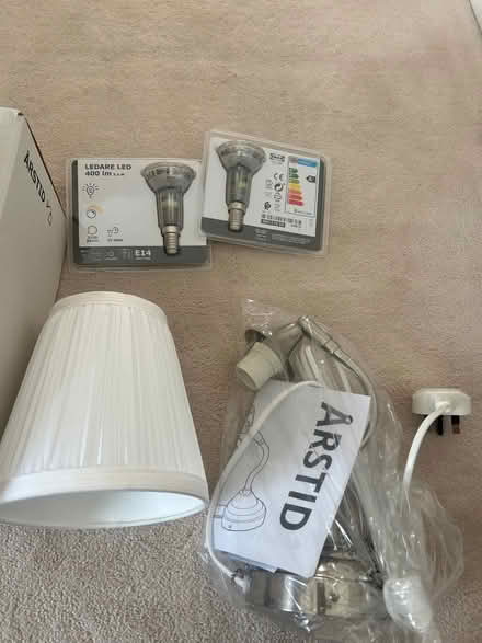 Photo of free ikea astrid lights + bulbs (Sheldon B26) #1