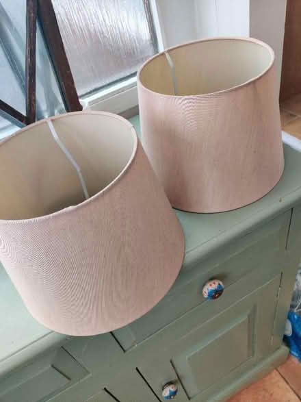 Photo of free 2 lamp shades . (Chingford E4) #1