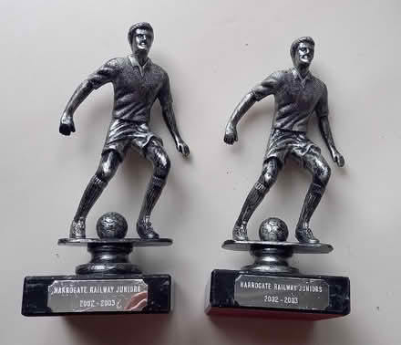 Photo of free 2 football trophies (Harrogate HG2) #2