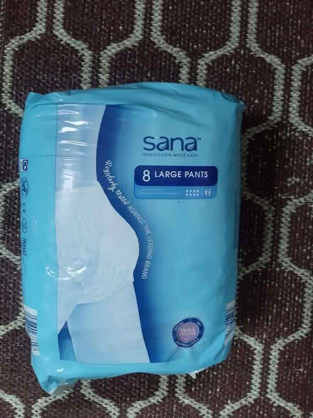 Photo of free Continence pull ups- large, absorption 8 (Crookesmoor S6) #1