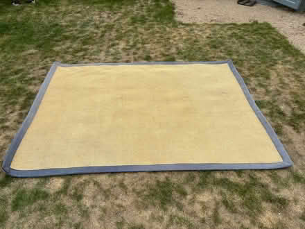 Photo of free Faded blue sisal woven mat (Chichester PO19) #2