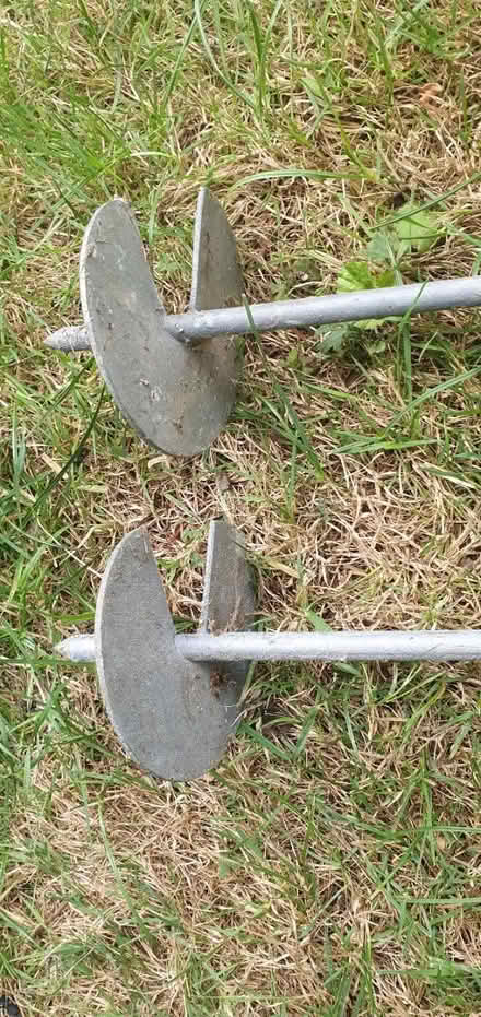Photo of free Ground anchors x2 (Warden Hill) #3