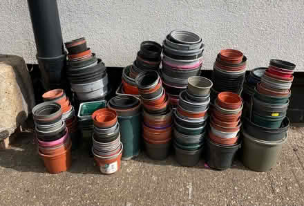 Photo of free Plastic plant pots (DE15 Burton) #1