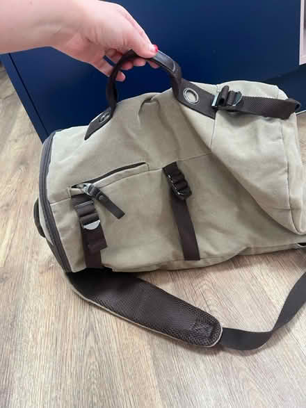 Photo of free Brown canvas hold-all (Tooting SW17) #2