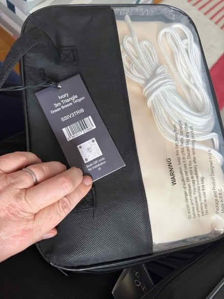 Photo of free 3m triangle sail (Rahn Rd CM16) #1