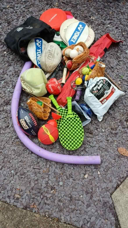 Photo of free Lots of sports equipment (Brailsford DE6) #1