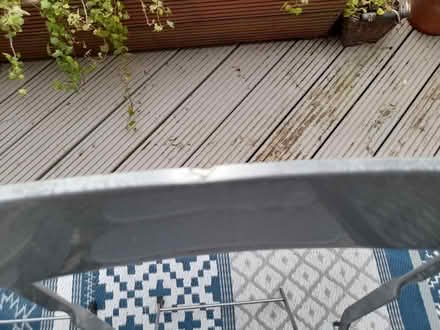 Photo of free Pair of folding metal chairs (Middle of Morpeth NE61) #1