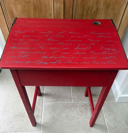 Photo of free Old school desk (TW12 - Hampton Hill) #3