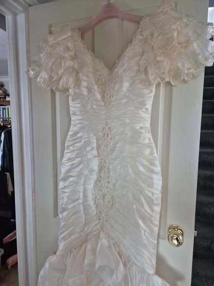 Photo of free Old wedding dress (Little Harrowden NN9) #1