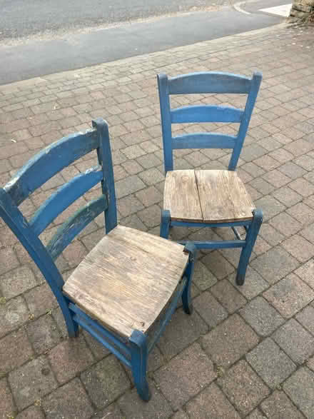 Photo of free Wood chairs (Chorlton M21) #1