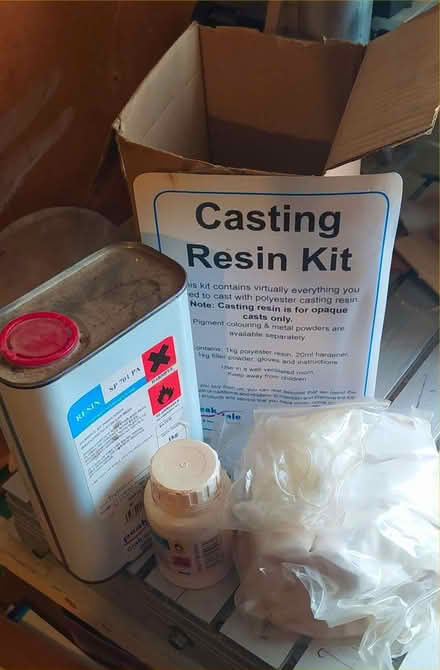 Photo of free Casting resin kit (Fishponds BS16) #1