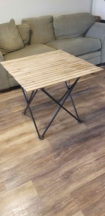 Photo of free Folding camp table (South Fort Collins) #1