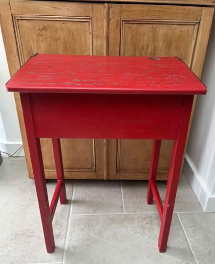 Photo of free Old school desk (TW12 - Hampton Hill) #2