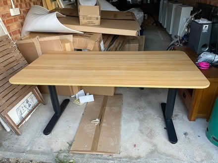 Photo of free IKEA Sit Stand Desk (Brockworth) (GL3, Brockworth) #2