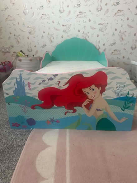 Photo of free Little mermaid toddler bed (Leabrooks DE55) #2
