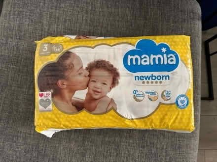 Photo of free Mamia size 3 nappies unopened (LU5) #1