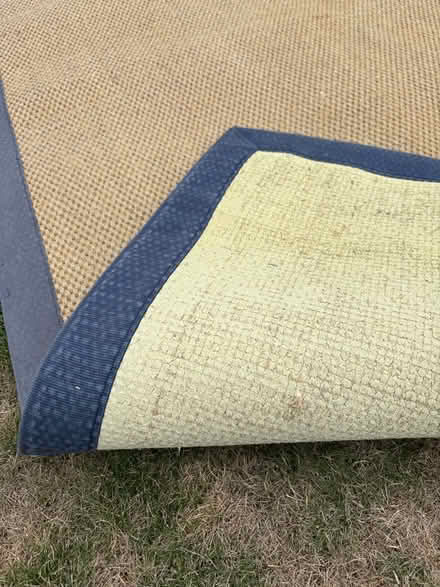 Photo of free Faded blue sisal woven mat (Chichester PO19) #3