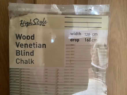 Photo of free New wood Venetian blind (Whitchurch, Bristol) #2