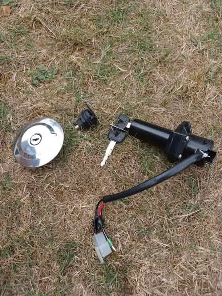 Photo of free Motorcycle lock set (Woodley RG5) #1