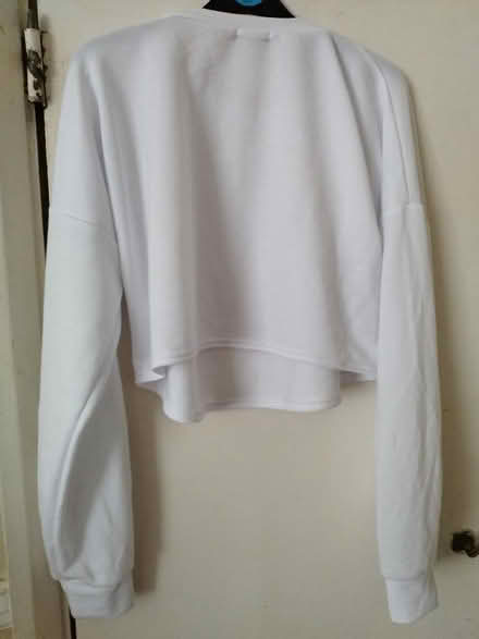 Photo of free Boohoo Women's White Crop Top Size 12 (Charlton SE7) #3