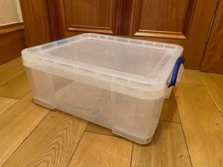 Photo of free Plastic storage box (AB25) #1