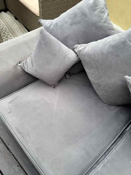 Photo of free Velvet settee-need it gone (Ansdell FY8) #2