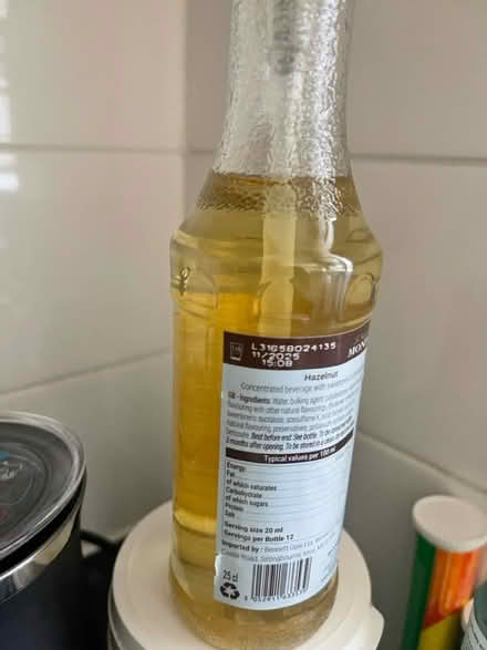 Photo of free Coffee Syrup (Littlemore OX4) #4