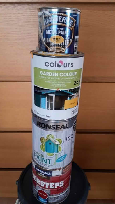 Photo of free Assorted paints (CR7 Thornton Heath) #2