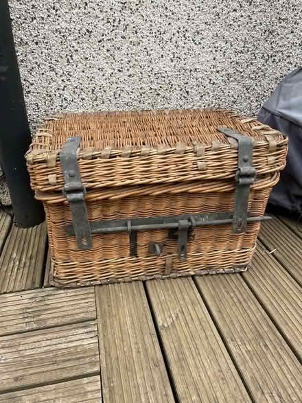 Photo of free Large Wicker Basket (Lamorbey DA15) #1